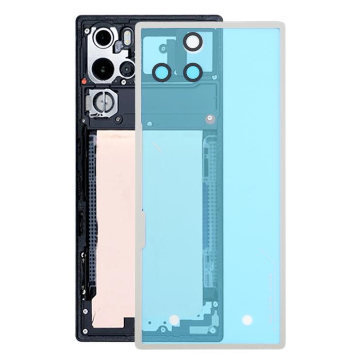 For ZTE nubia RedMagic 11 Pro Glass Battery Back Cover, For ZTE nubia RedMagic 11 Pro(Transparent Black), For ZTE nubia RedMagic 11 Pro