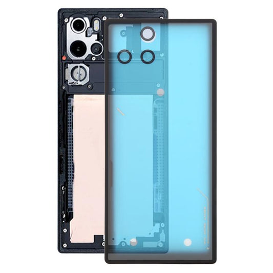 For ZTE nubia RedMagic 11 Pro+ NX809J Glass Battery Back Cover, For ZTE nubia RedMagic 11 Pro+(Transparent Black), For ZTE nubia RedMagic 11 Pro+