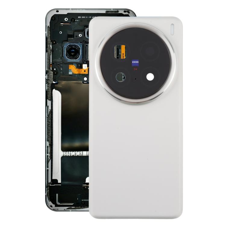 For vivo X200 Pro 5G Battery Back Cover with Camera Lens Frame, For vivo X200 Pro 5G