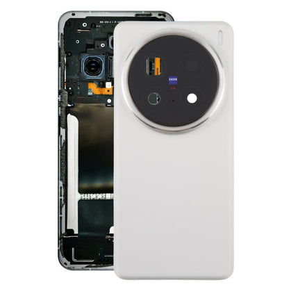 For vivo X200 Pro 5G Battery Back Cover with Camera Lens Frame, For vivo X200 Pro 5G