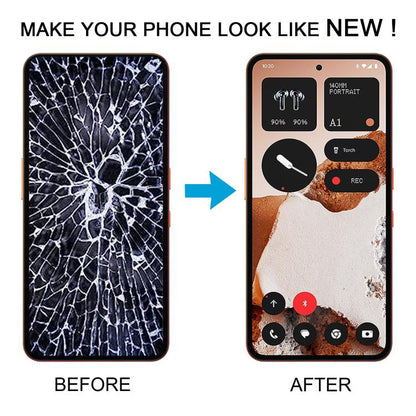 For Nothing CMF Phone 2 Pro A001 Original LCD Screen Digitizer Full Assembly with Frame, For Nothing CMF Phone 2 Pro(Original)