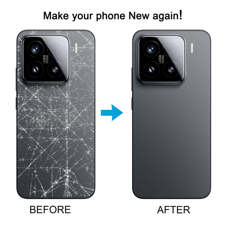 For Xiaomi 15 OEM Battery Back Cover with Camera Lens Frame, For Xiaomi 15(with Camera Lens)