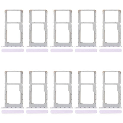 For OPPO A78 5G CPH2483 CPH2495 10pcs SIM Card Tray + SIM Card Tray / Micro SD Card Tray, For OPPO A78 5G