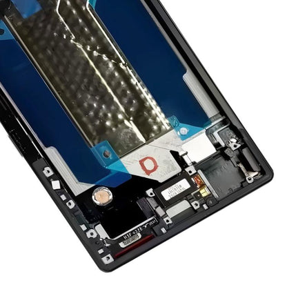 For ZTE nubia RedMagic 11 Pro China NX809J AMOLED Original LCD Screen Digitizer Full Assembly with Frame / Fingerprint Flex Cable