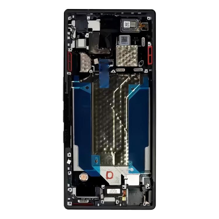 For ZTE nubia RedMagic 11 Pro AMOLED Original LCD Screen Digitizer Full Assembly with Frame / Fingerprint Flex Cable