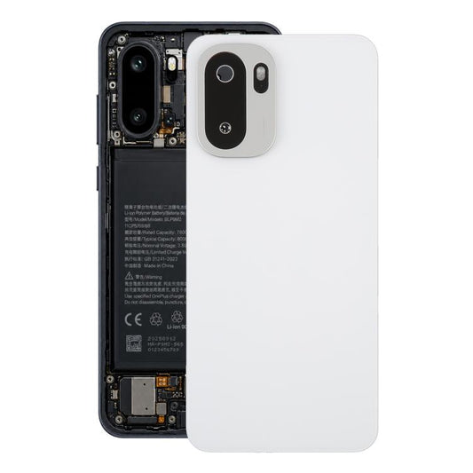 For OnePlus Ace 6 PLQ110 Original Glass Back Cover with Camera Frame / Adhesive, For OnePlus Ace 6(Original)