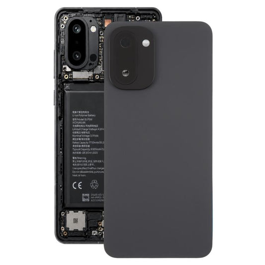 For OnePlus Ace 6T PLR110 Original Glass Back Cover with Camera Frame / Adhesive, For OnePlus Ace 6T(Original)