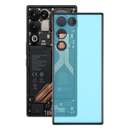 For ZTE nubia RedMagic 11 Air NX799J Glass Back Cover with Adhesive, For ZTE nubia RedMagic 11 Air