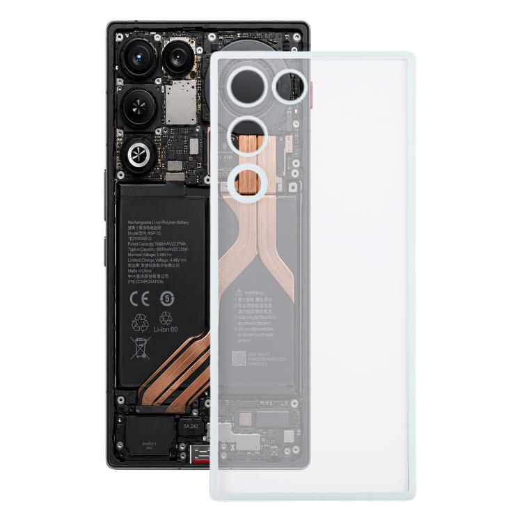 For ZTE nubia RedMagic 11 Air NX799J Glass Back Cover with Adhesive, For ZTE nubia RedMagic 11 Air