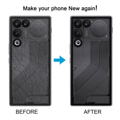 For ZTE nubia RedMagic 11 Air NX799J Glass Back Cover with Adhesive, For ZTE nubia RedMagic 11 Air