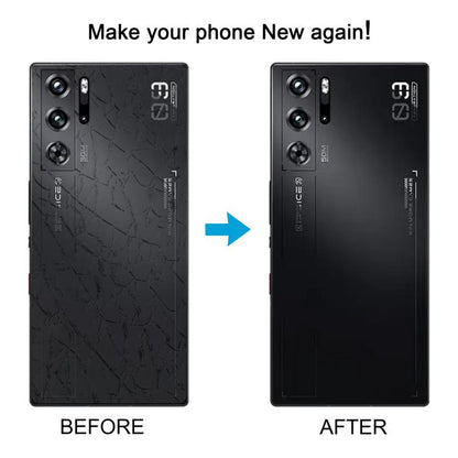 For ZTE nubia RedMagic 9 Pro NX769J Glass Back Cover with Adhesive, For ZTE nubia RedMagic 9 Pro