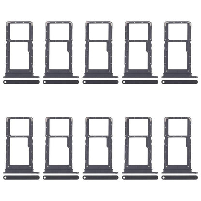 For Honor X5 10pcs Original SIM Card Tray + SIM Card Tray / Micro SD Card Tray, For Honor X5(10pcs Original)