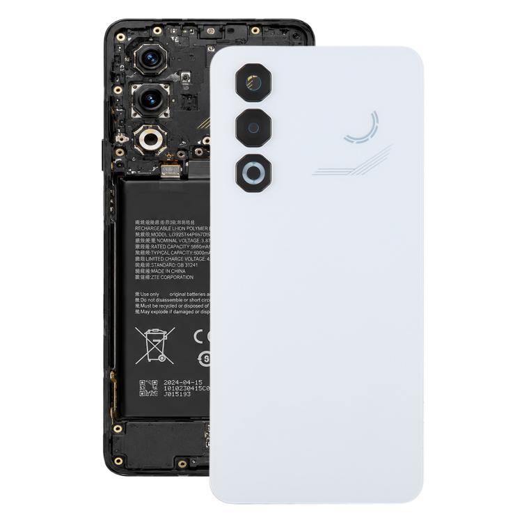 For ZTE nubia Neo 5 Pro Plastic Battery Back Cover with Camera Lens Frame
