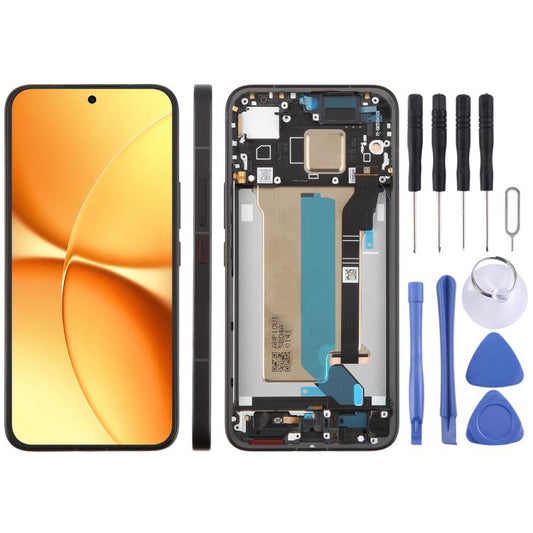 For Redmi Turbo 5 Max Original LCD Screen Digitizer Full Assembly with Frame, For Redmi Turbo 5 Max(Original)