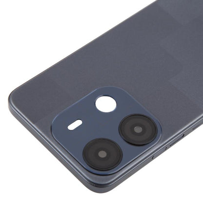 For Tecno Pop 7 BF6 Original Battery Back Cover with Camera Lens Frame / Side Keys