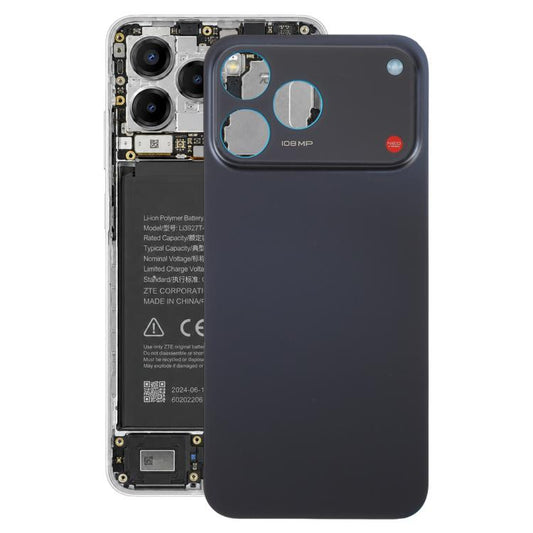 For ZTE nubia V80 Pro Plastic Back Cover with Adhesive, For ZTE nubia V80 Pro