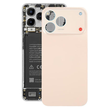 For ZTE nubia V80 Pro Plastic Back Cover with Adhesive, For ZTE nubia V80 Pro