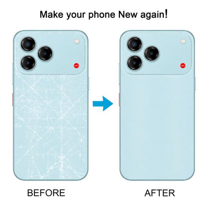 For ZTE nubia V80 Design Plastic Back Cover with Adhesive, For ZTE nubia V80 Design