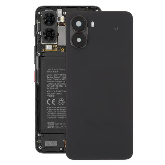 For ZTE nubia S2 A504ZT Plastic Back Cover with Camera Lens Frame, For ZTE nubia S2