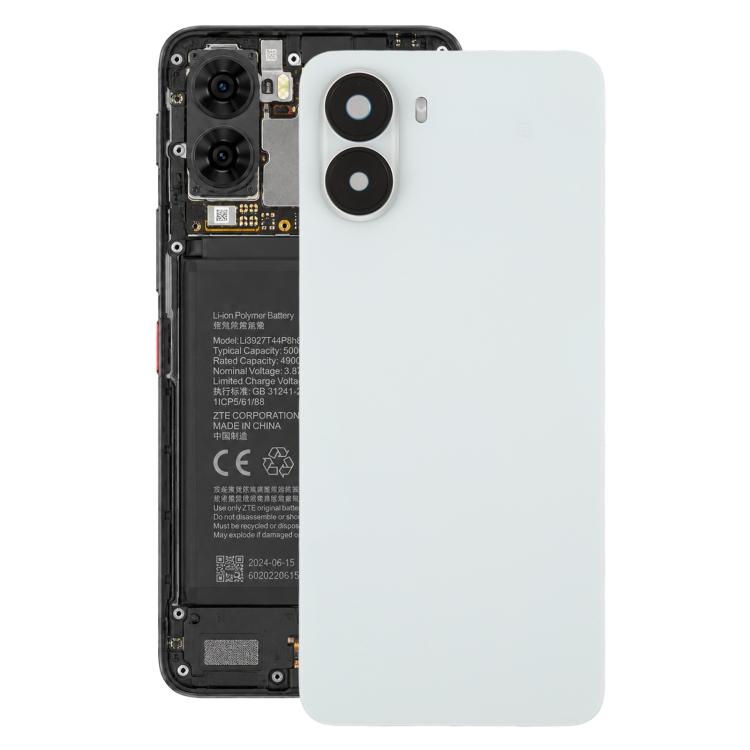 For ZTE nubia S2 A504ZT Plastic Back Cover with Camera Lens Frame, For ZTE nubia S2