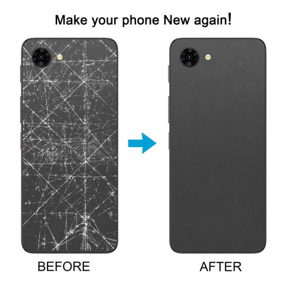 For ZTE nubia S2R Z6305R / S2 Lite Z6305J Plastic Back Cover with Camera Lens Frame, For ZTE nubia S2R