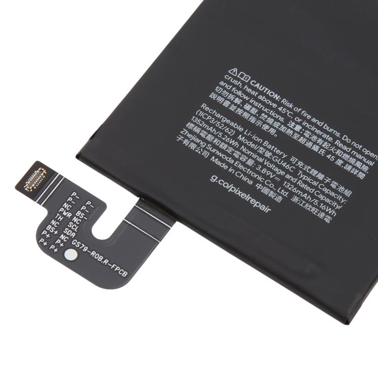 For Google Pixel 10 Pro Fold 1352mAh GU46C Original Li-Ion Battery, For Google Pixel 10 Pro Fold 1352mAh (Original)