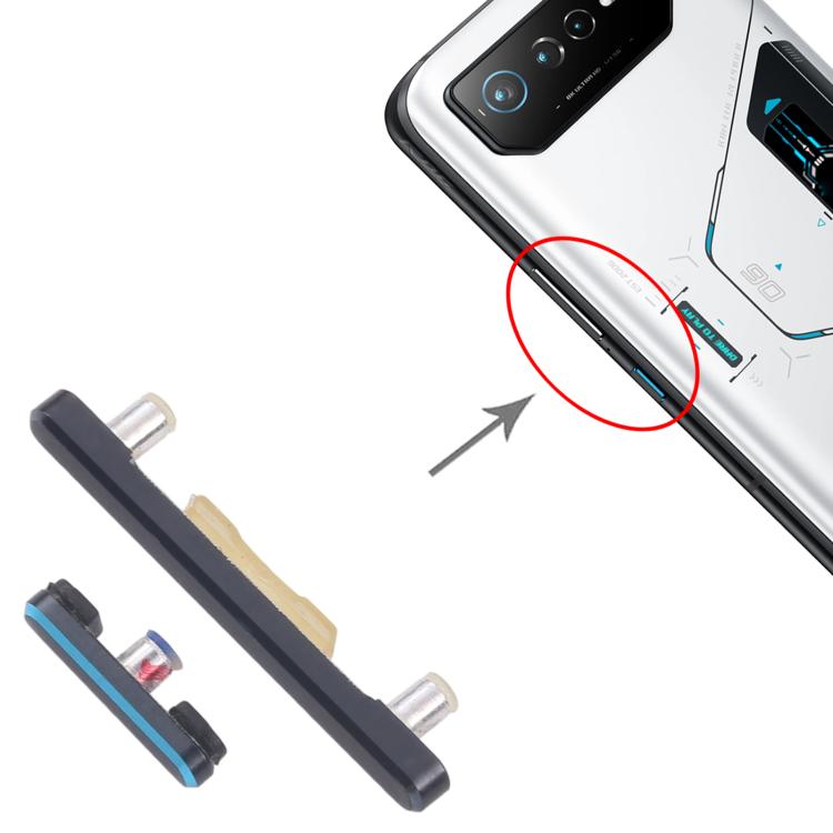 For Asus ROG Phone 6D Ultimate 1set Power Button + Volume Control Button, For Asus ROG Phone 6D Ultimate