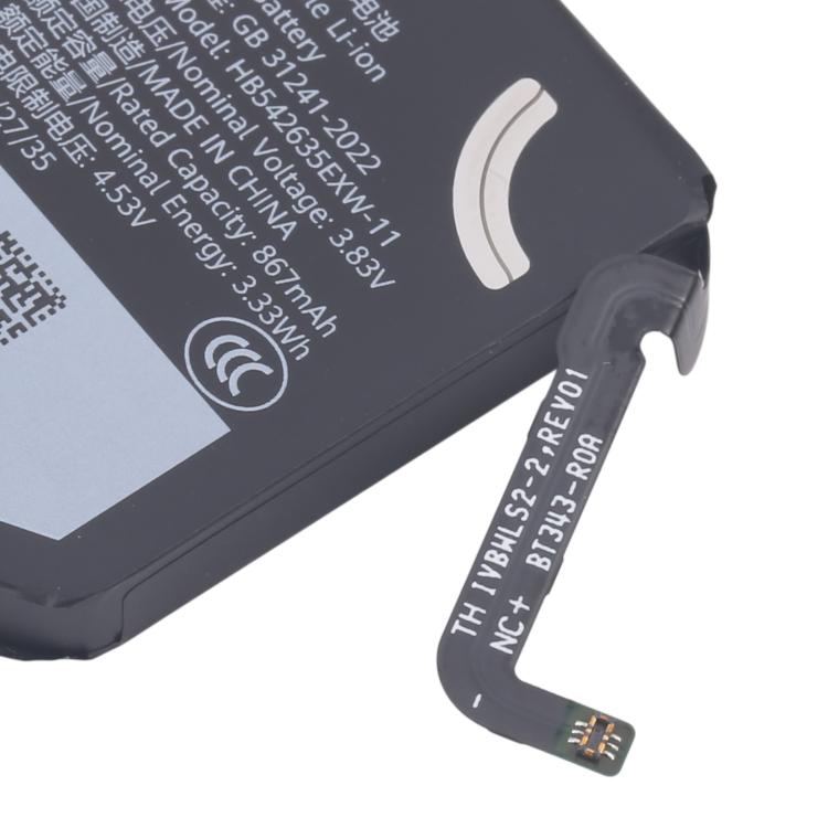 For Huawei Watch 5 46mm 867mAh HB542635EXW-11 Original Li-ion Battery, For Huawei Watch 5 46mm