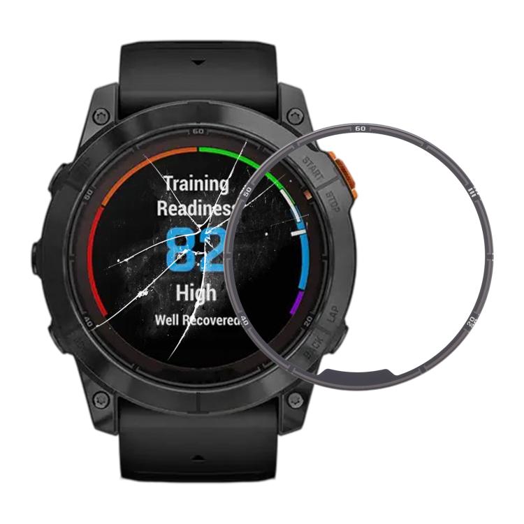 For Garmin Fenix 7X Pro 51mm Original Sapphire Material Front Screen Outer Glass Lens, For Garmin Fenix 7X Pro 51mm(Original)