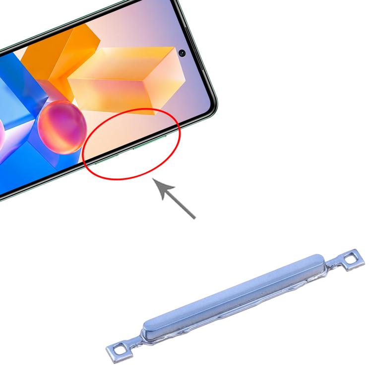 For Infinix Hot 40i X6528B 10 PCS/Pack OEM Volume Control Button, For Infinix Hot 40i