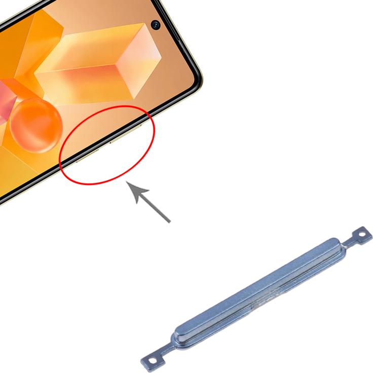 For Infinix Hot 40 Pro X6837 10 PCS/Pack OEM Volume Control Button, For Infinix Hot 40 Pro