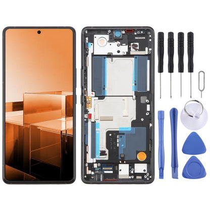 For Asus Zenfone 11 Ultra AI2401 Original LCD Screen Digitizer Full Assembly with Frame, For Asus Zenfone 11 Ultra(Original)