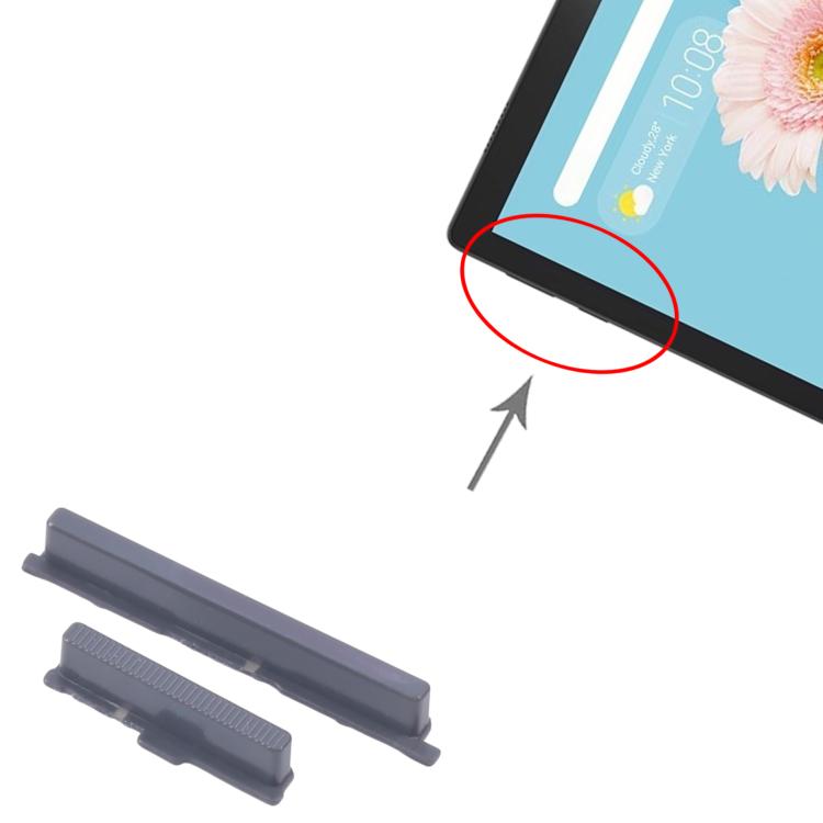 For Lenovo M10 FHD REL TB-X605FC TB-X605LC 1set Power Button + Volume Control Button, For Lenovo M10 FHD REL