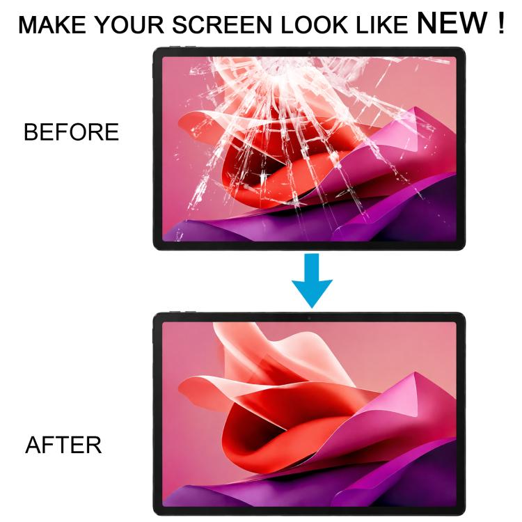For Lenovo Tab P12 TB370FU Front Screen Outer Glass Lens, For Lenovo Tab P12