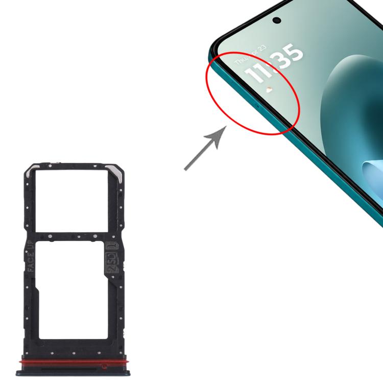 For Motorola Moto G77 5G SIM Card Tray + Micro SD Card Tray, For Motorola Moto G77 5G(Original)