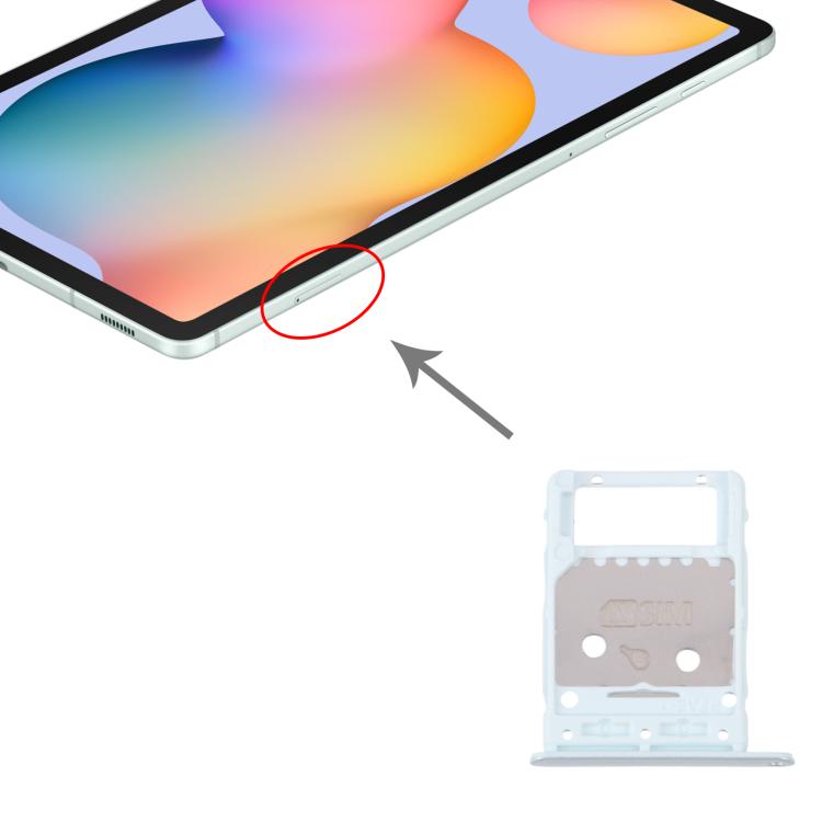 For Galaxy Tab S6 Lite 2024 SM-P620/SM-P625 Original SIM + Micro SD Card Tray, For Galaxy Tab S6 Lite 2024 (Original)