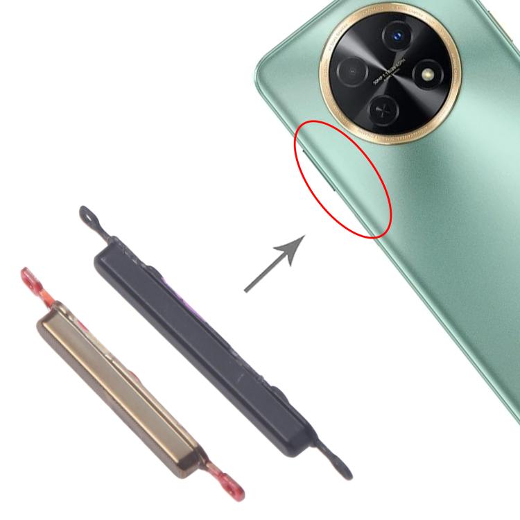 For Huawei nova Y91 10pairs Power Button and Volume Control Button, For Huawei nova Y91(Original)
