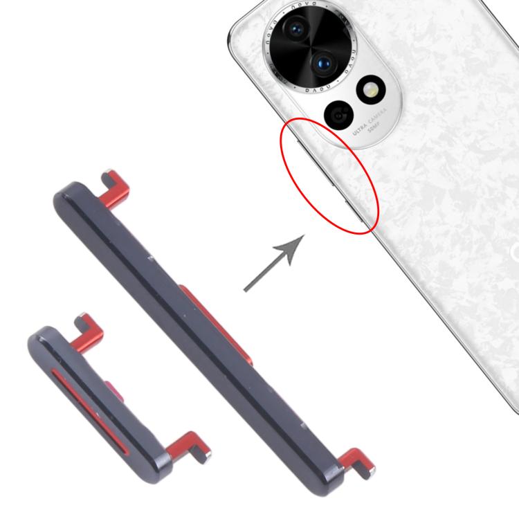 For Huawei nova 12 Pro 10pairs Original Power Button and Volume Control Button, For Huawei nova 12 Pro(Original)