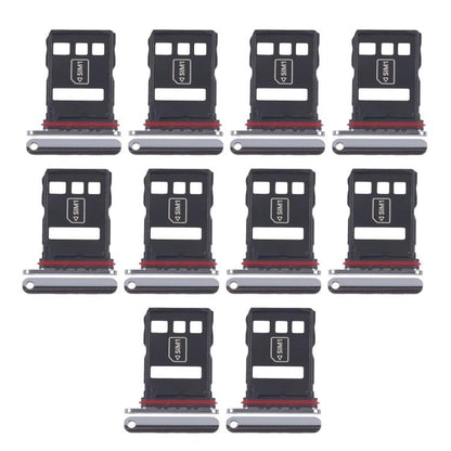 For Huawei Pocket 10pcs Original SIM Card Tray + NM Card Tray, For Huawei Pocket 2(Original)