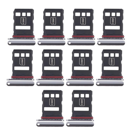 For Huawei Pocket 10pcs Original SIM Card Tray + NM Card Tray, For Huawei Pocket 2(Original)