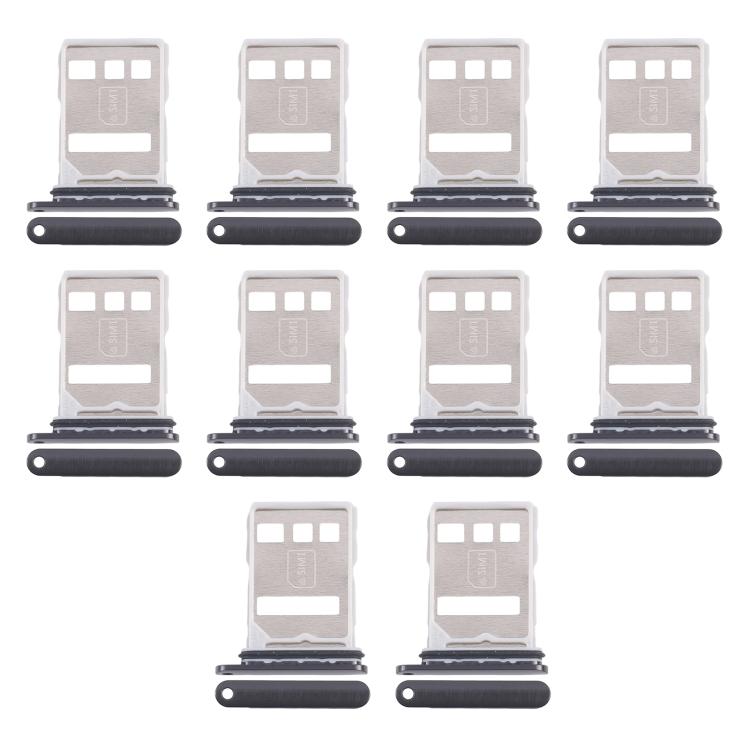For Huawei Pura 80 Pro+ 10pcs Original SIM Card Tray + SIM Card Tray, For Huawei Pura 80 Pro+(Original)