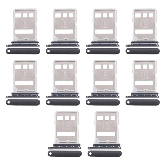 For Huawei P60 Pro 10pcs Original SIM Card Tray + NM Card Tray, For Huawei P60 Pro(Original)