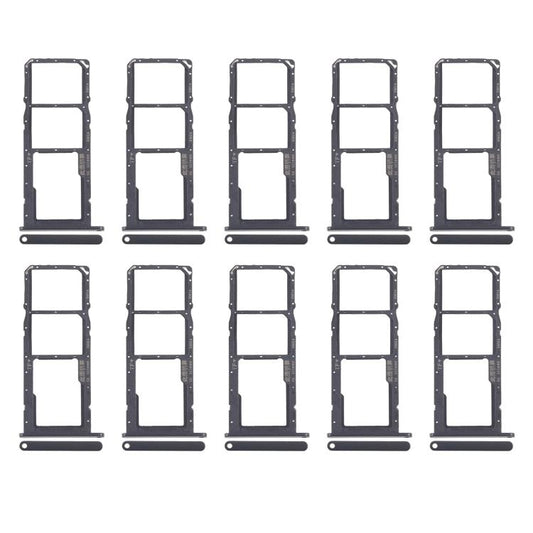 For Huawei Y7a 10pcs Original SIM Card Tray + SIM Card Tray + Micro SD Card Tray, For Huawei Y7a(Original)