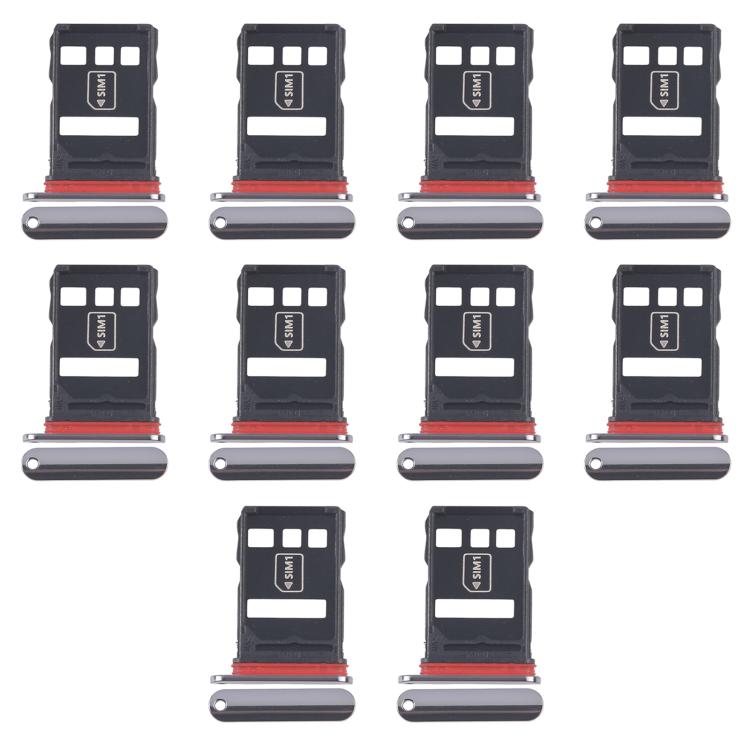 For Huawei Mate 40 10pcs Original SIM Card Tray + NM Card Tray, For Huawei Mate 40(Original)