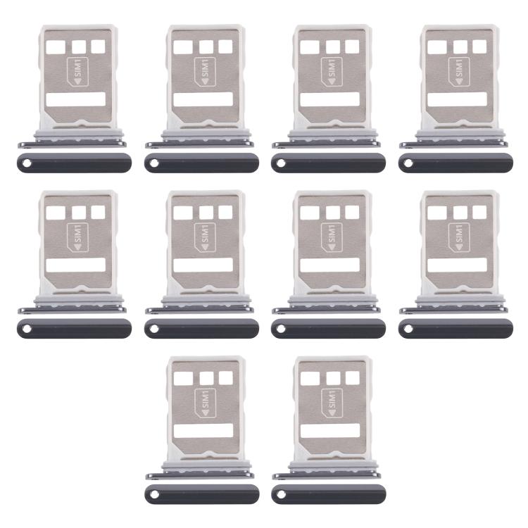 For Huawei Pura 70 Pro 10pcs Original SIM Card Tray + SIM Card Tray, For Huawei Pura 70 Pro(Original)