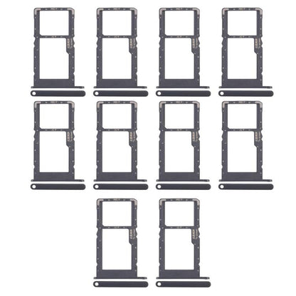 For Huawei Enjoy 60 10pcs Original SIM Card Tray + Micro SD Card Tray, For Huawei Enjoy 60(Original)