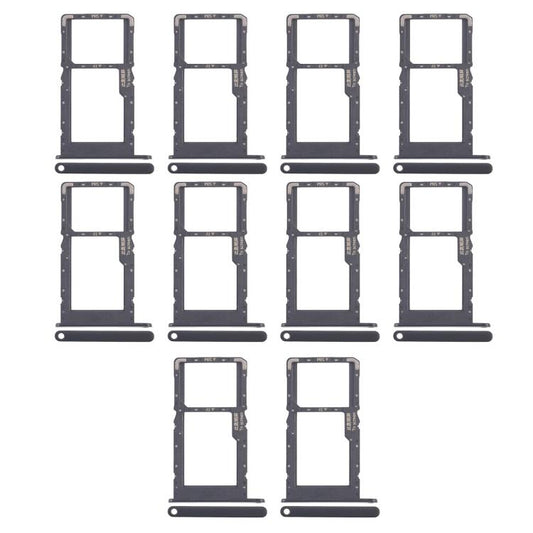 For Huawei Enjoy 60 10pcs Original SIM Card Tray + Micro SD Card Tray, For Huawei Enjoy 60(Original)