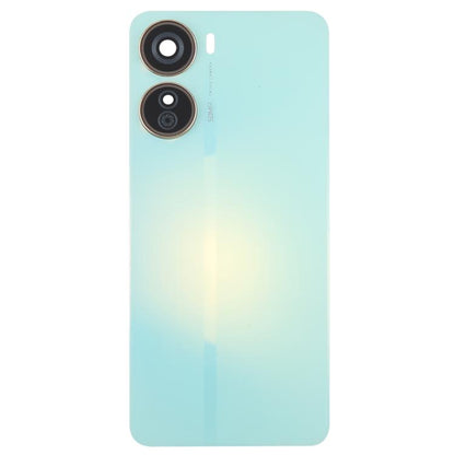 For ZTE Axon 40 Lite Plastic Battery Back Cover with Camera Lens Cover