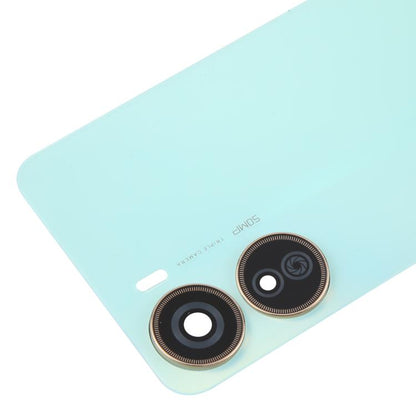 For ZTE Axon 40 Lite Plastic Battery Back Cover with Camera Lens Cover
