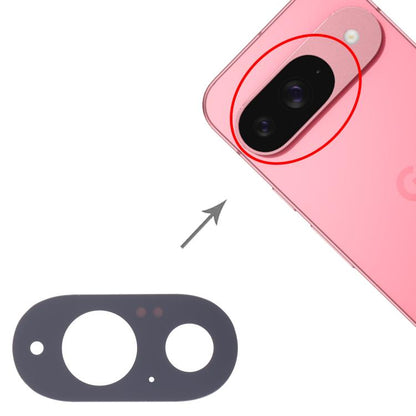 For Google Pixel 9 10pcs Original Back Camera Lens